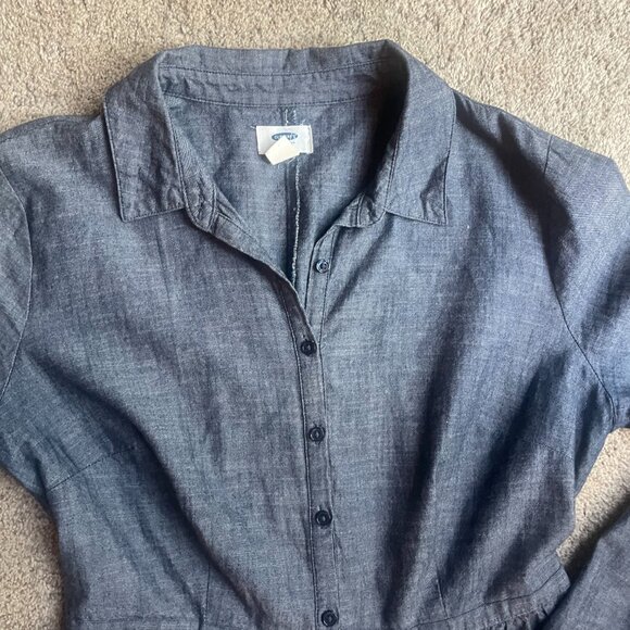 Old Navy Chambray/Denim dress, medium - Picture 3 of 3